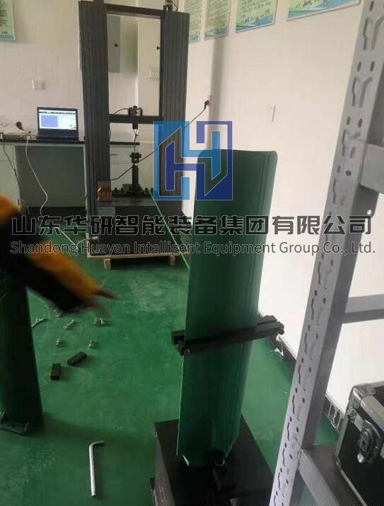 Anti-glare board wind load testing machine