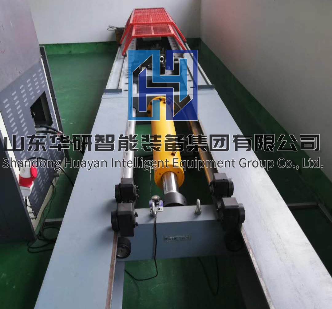 Coal mine connecting pin and connecting chain horizontal tensile machine