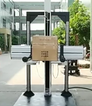 Carton drop testing machine