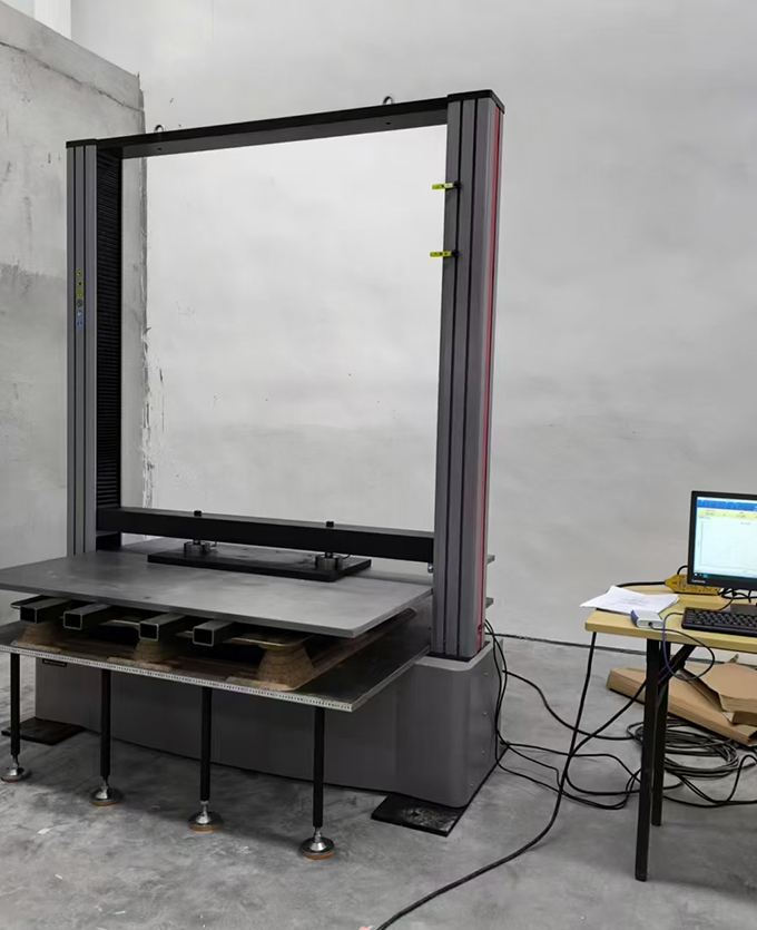 Pipe ring stiffness testing machine