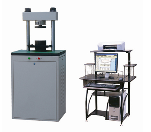 Fracturing proppant crushing performance testing machine