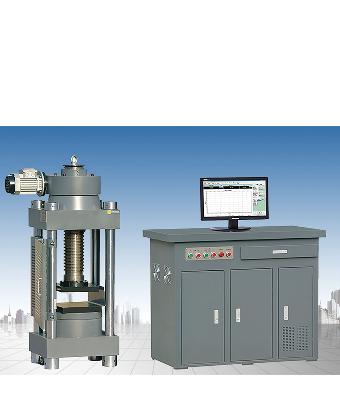 YAW-5000 fully automatic pressure testing machine