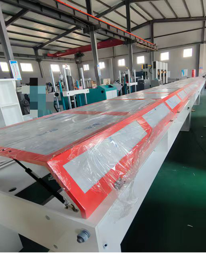 Special horizontal tensile testing machine for the power industry