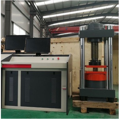 Rock uniaxial compression testing machine
