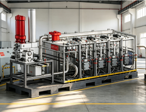 HYYL-4000 multi-oil circuit dynamic hydraulic loading system