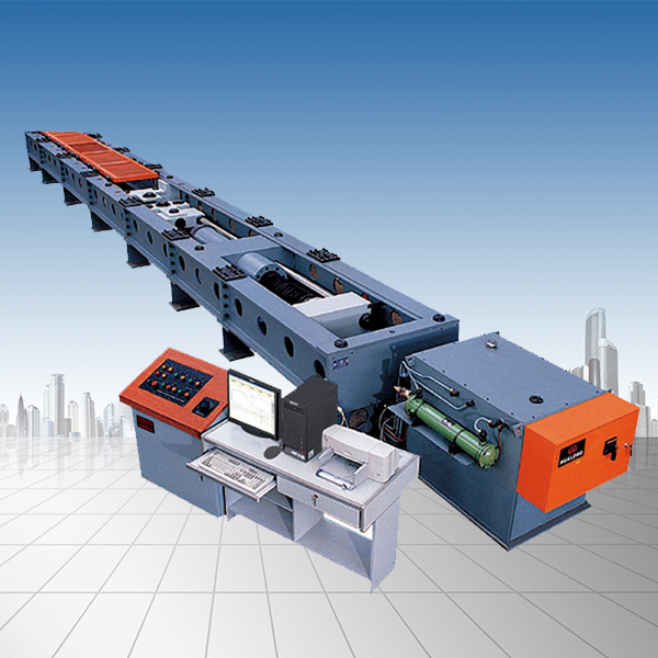 Wire rope breaking force horizontal tensile machine