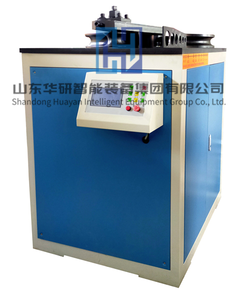 Steel pipe bending testing machine